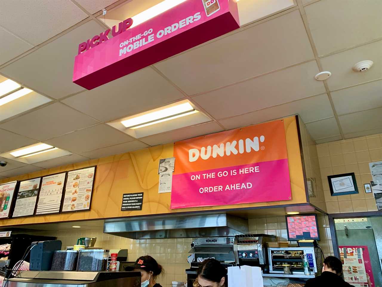 Dunkin' visit comparison