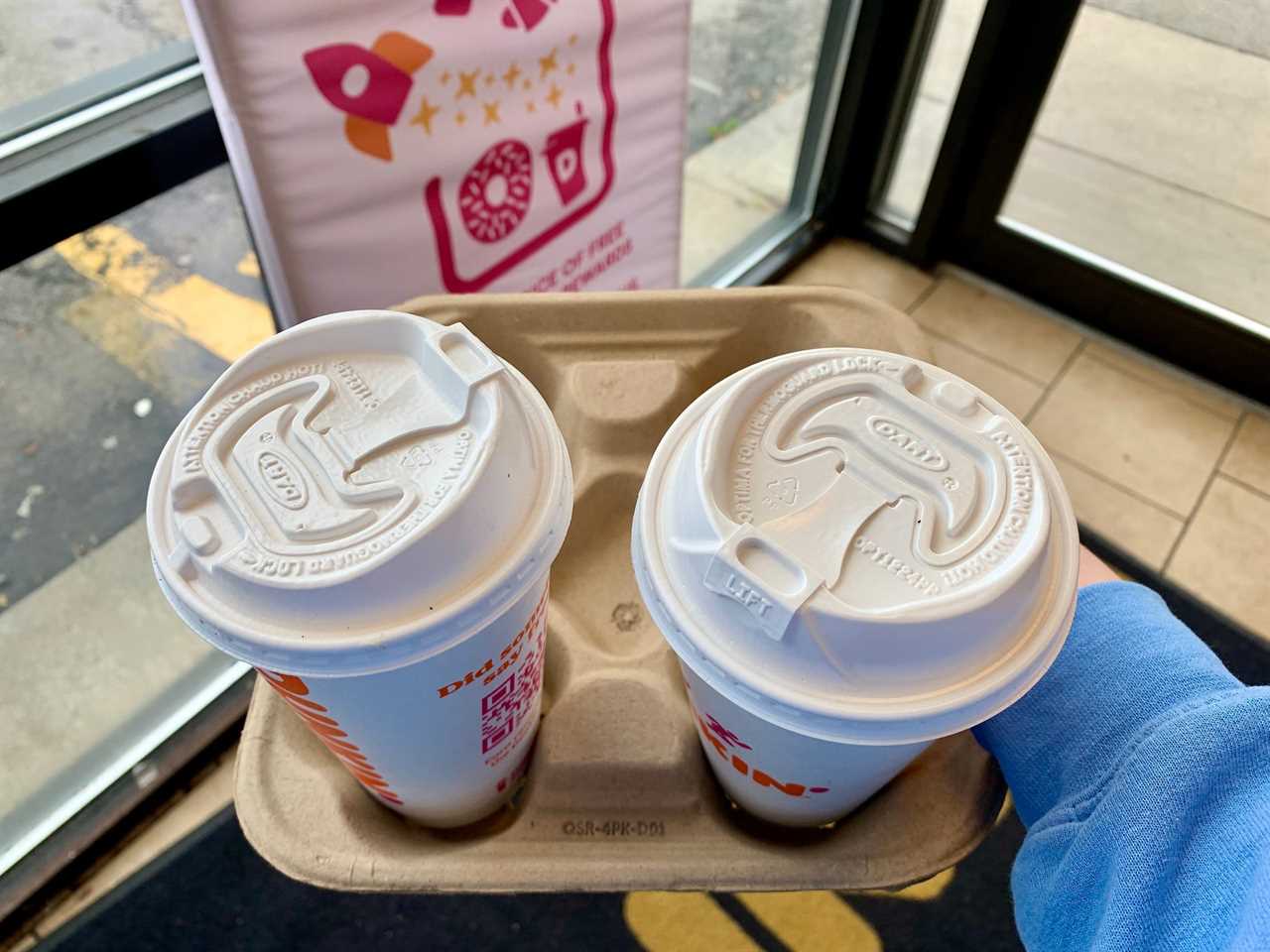 Dunkin' visit comparison