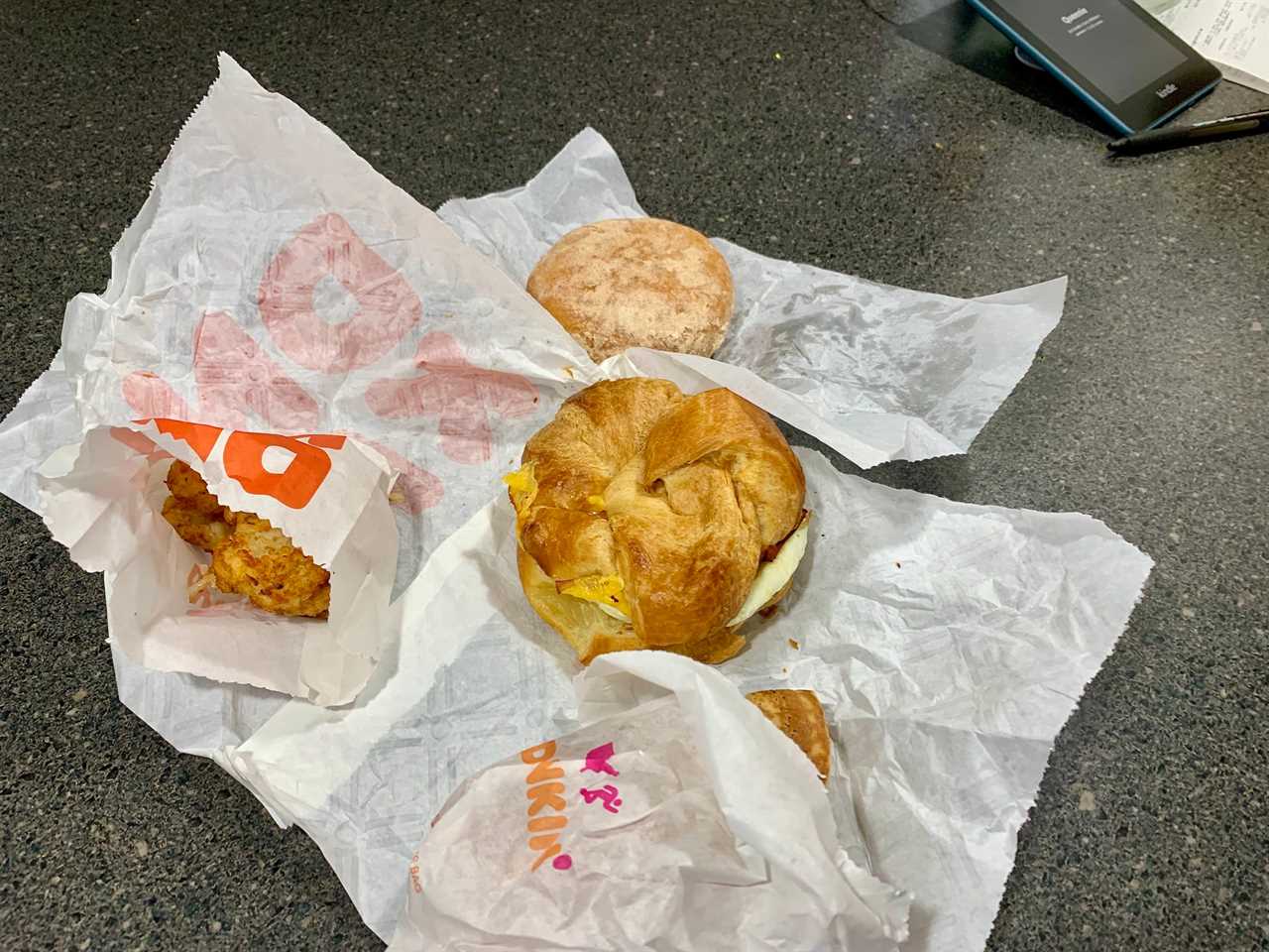 Dunkin' visit comparison