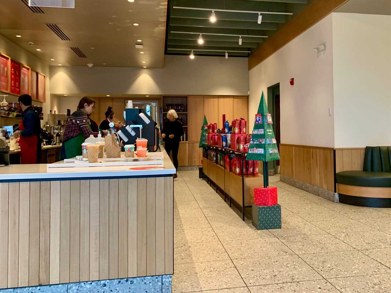 Starbucks test visit