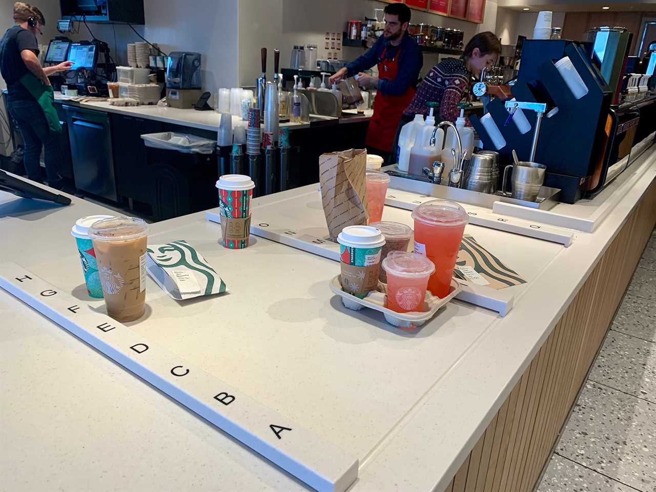 Starbucks test visit