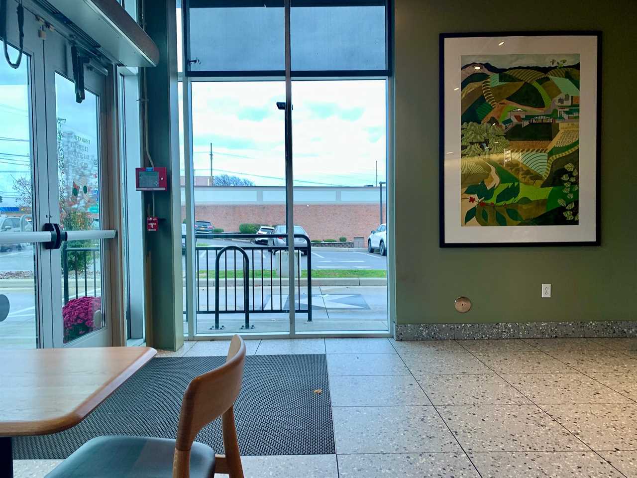 Starbucks test visit