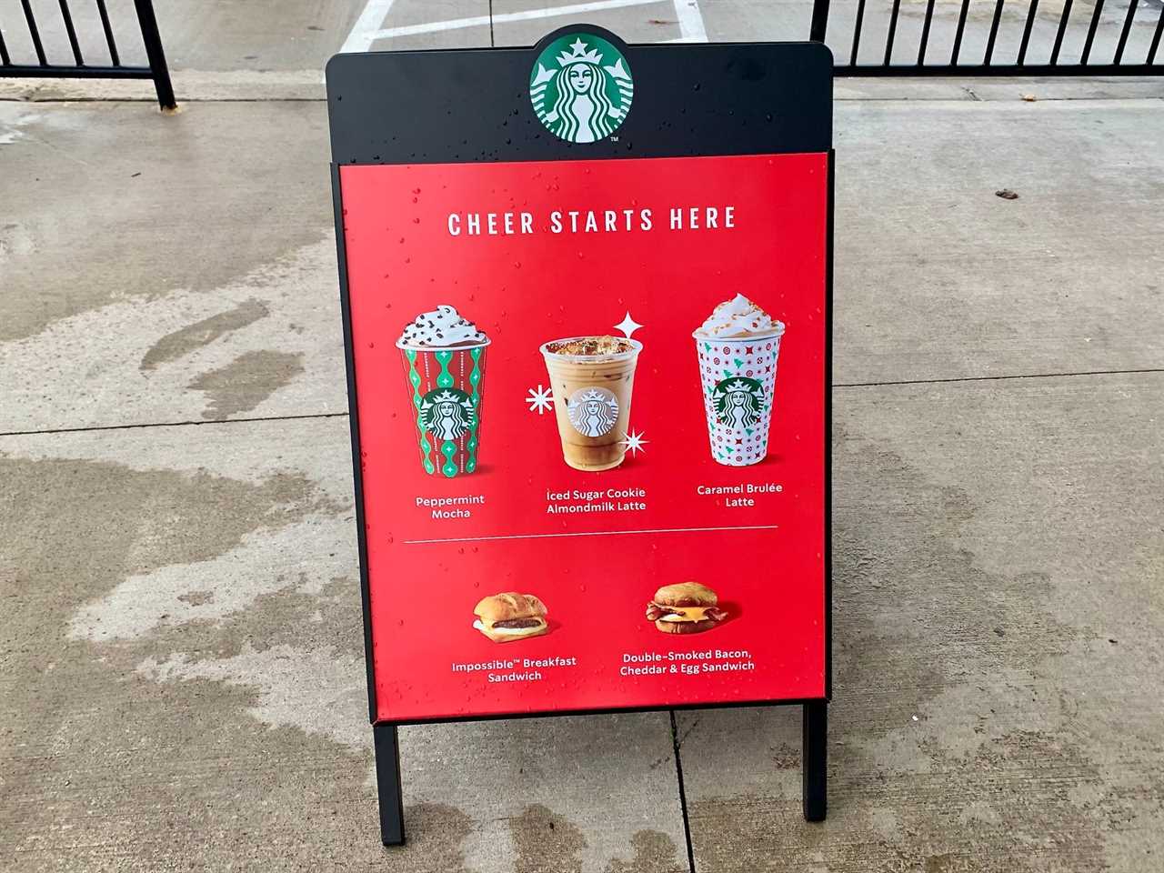 Starbucks test visit