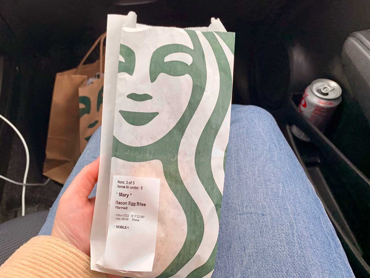 Starbucks test visit