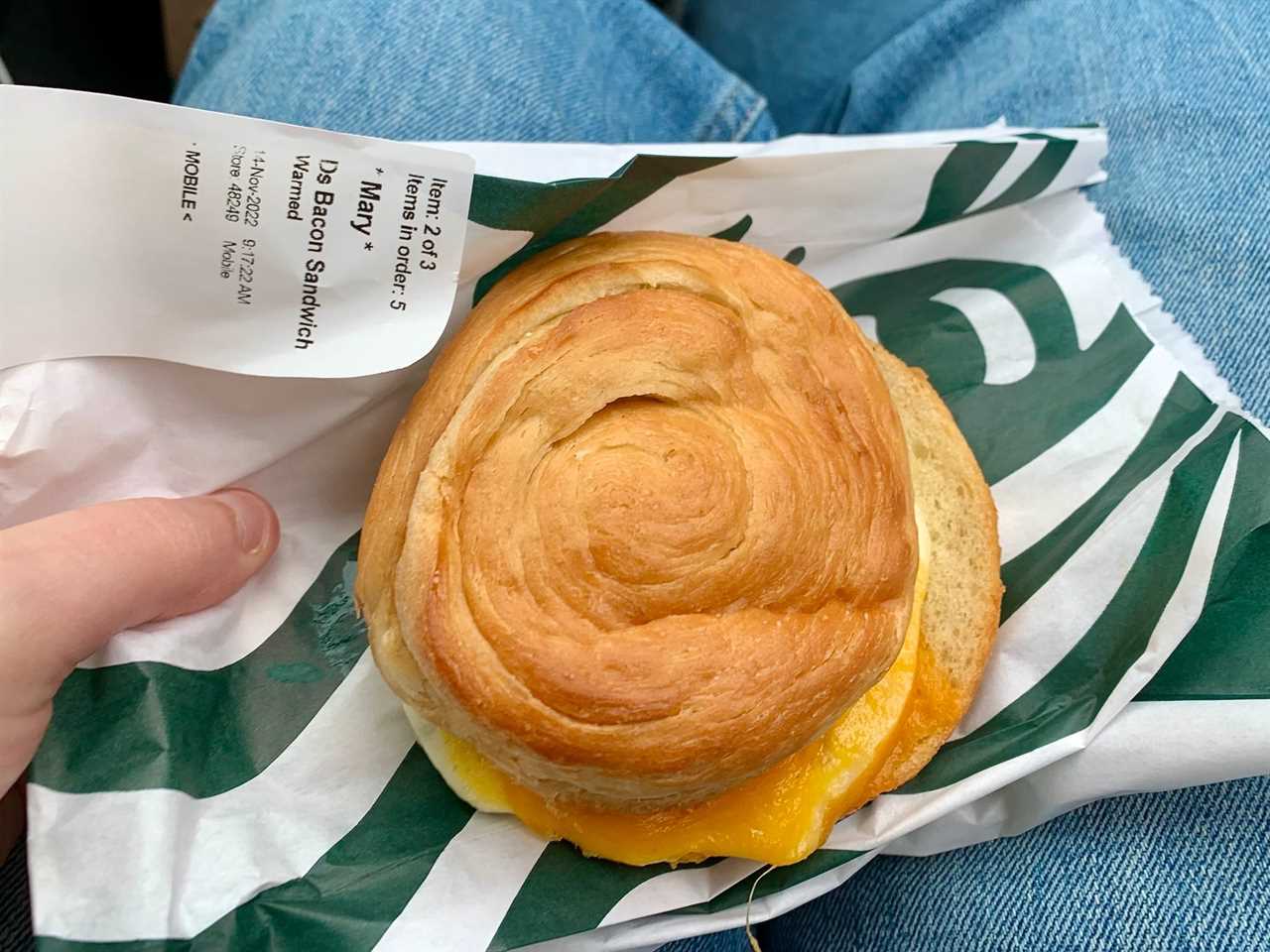 Starbucks test visit