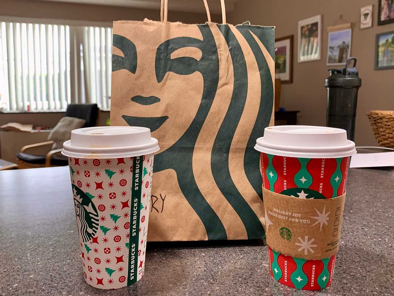 Starbucks test visit