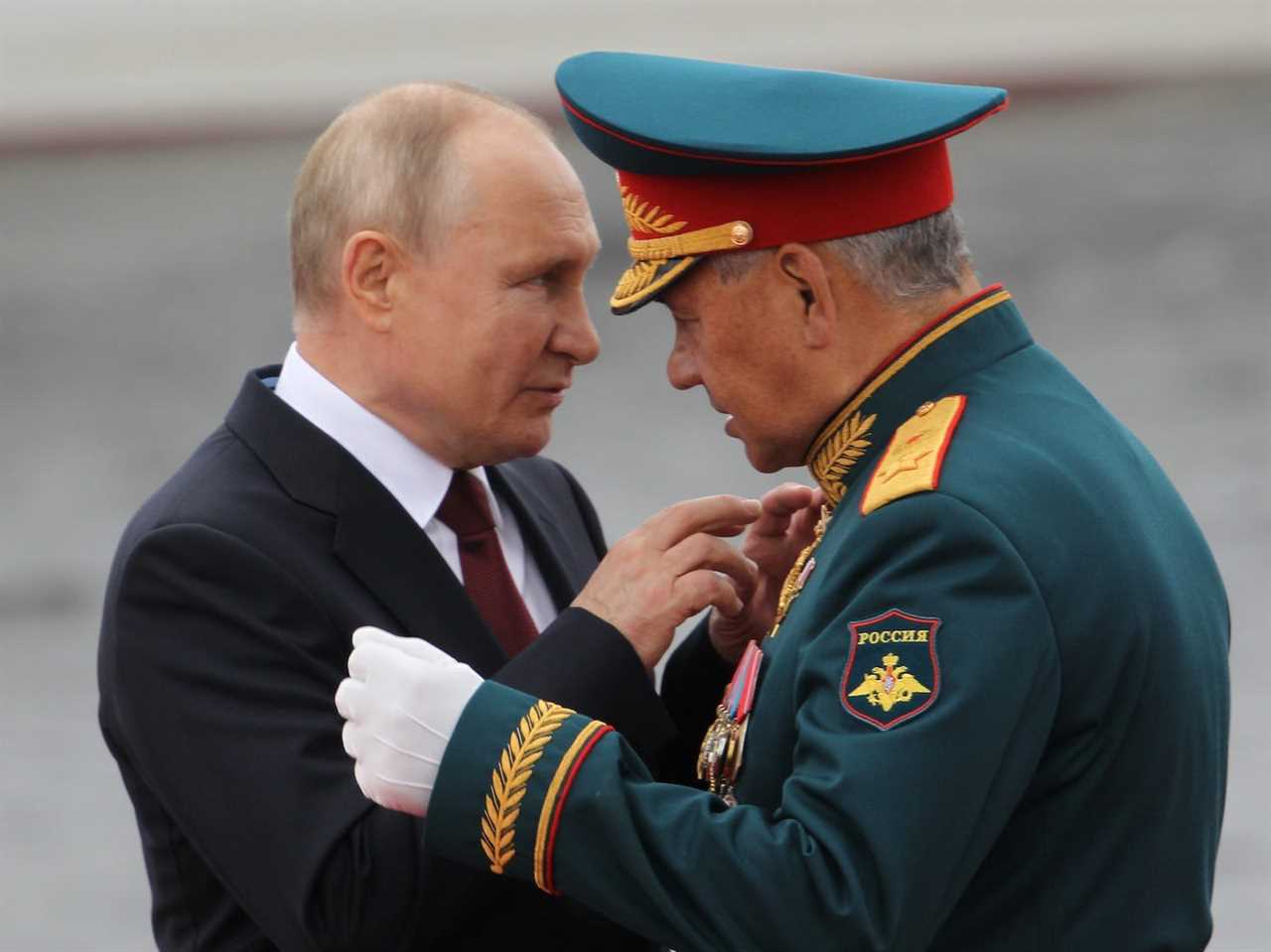 sergei shoigu vladimir putin