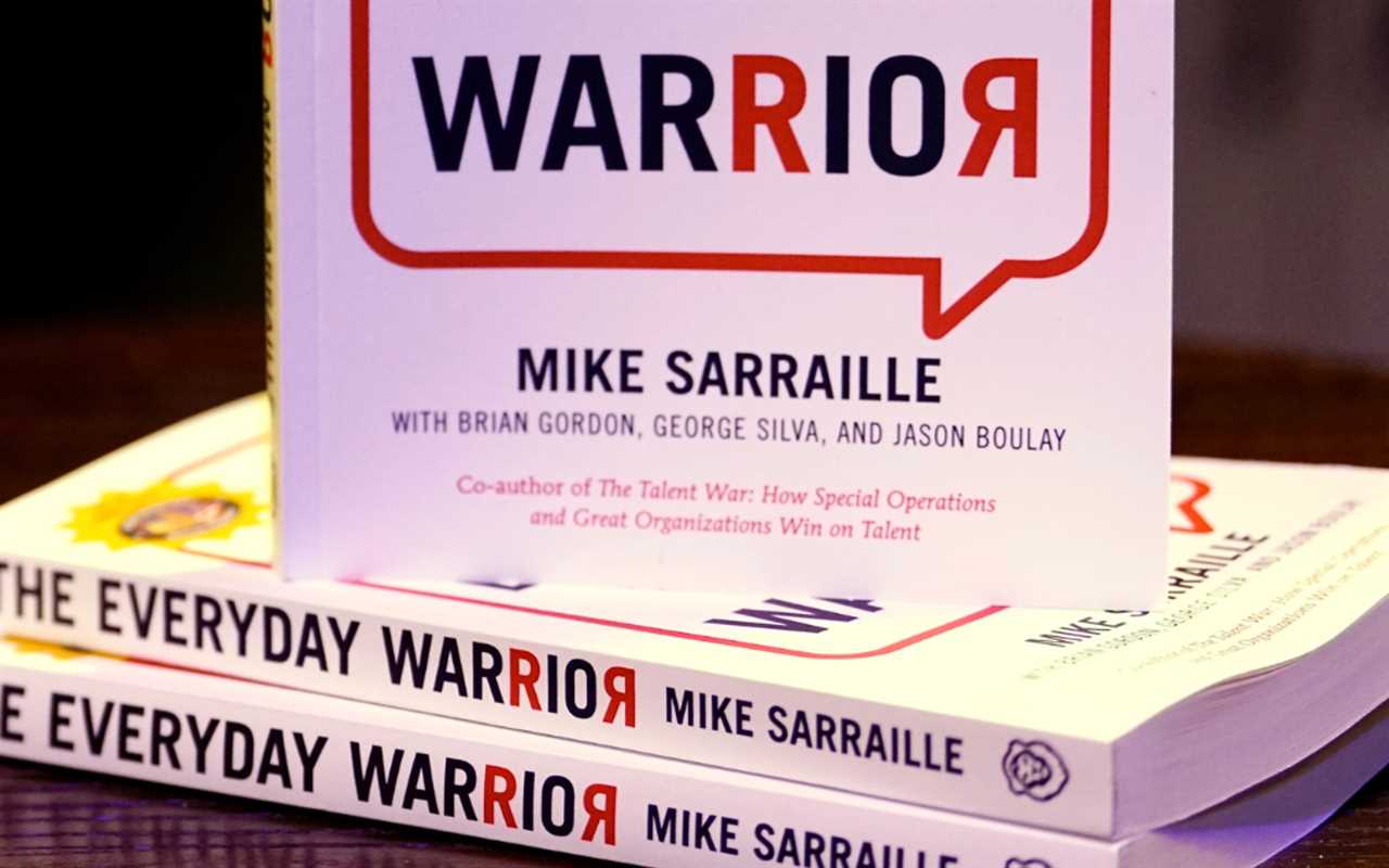 Copies of 'The Everyday Warrior: A No Hack, Practical Approach to Life'