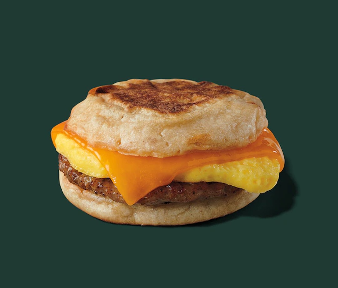 Starbucks breakfast sandwich