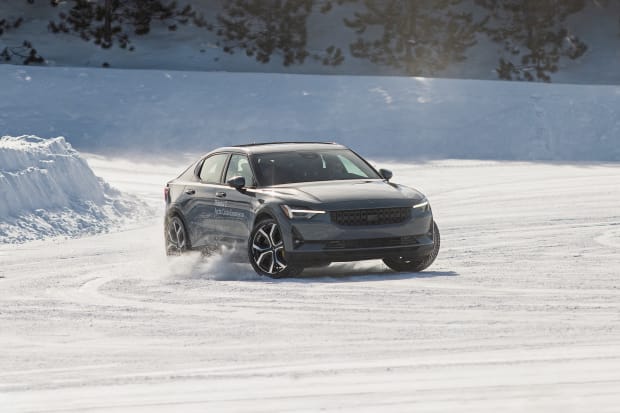 Ice Drifting Polestar’s Electric Concept Car