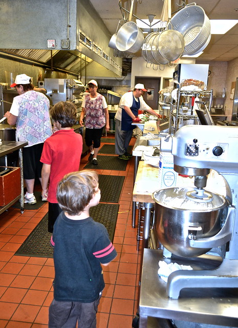 Kitchen tour good & plenty restaurant lancaster pa 