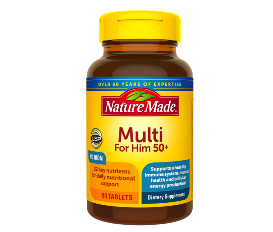The Best Vitamins for Men Over 50