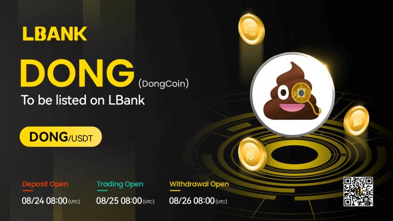 LBank Exchange Will List DongCoin (DONG) on August 25, 2023
