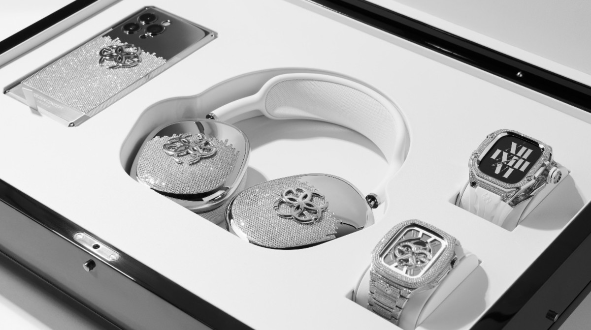 Luxury Brand Unveils Diamond-Encrusted Apple Product Set