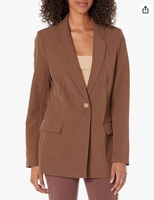 The Drop Women’s Blake Long Blazer