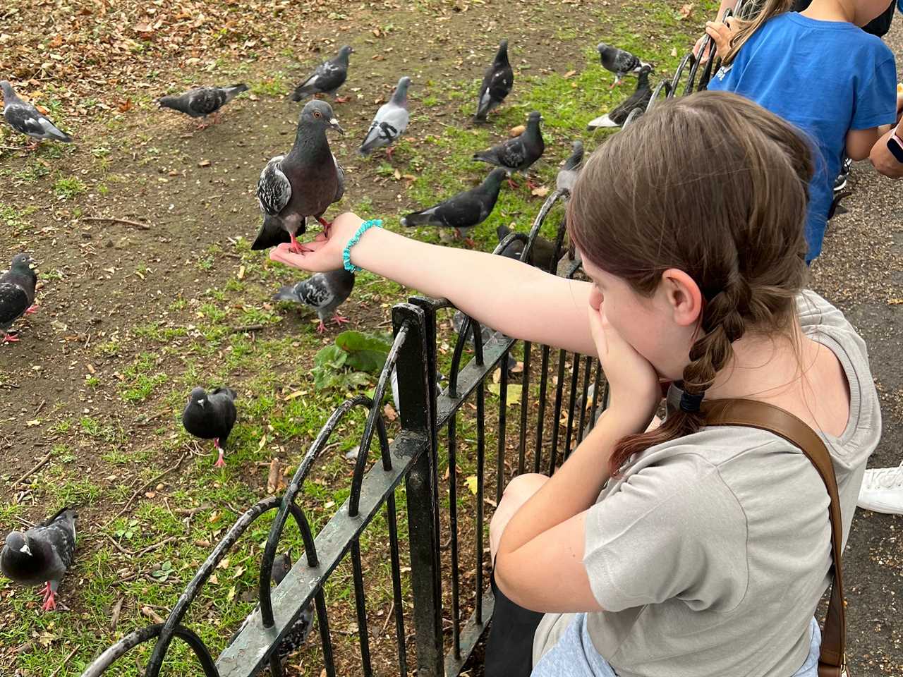 The author's niece in Paris.