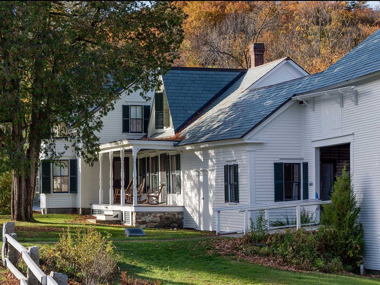 The Calvin Coolidge Homestead in Plymouth, Vermont.