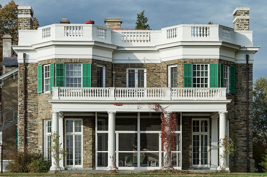 FDR's birthplace in Hyde Park, New York