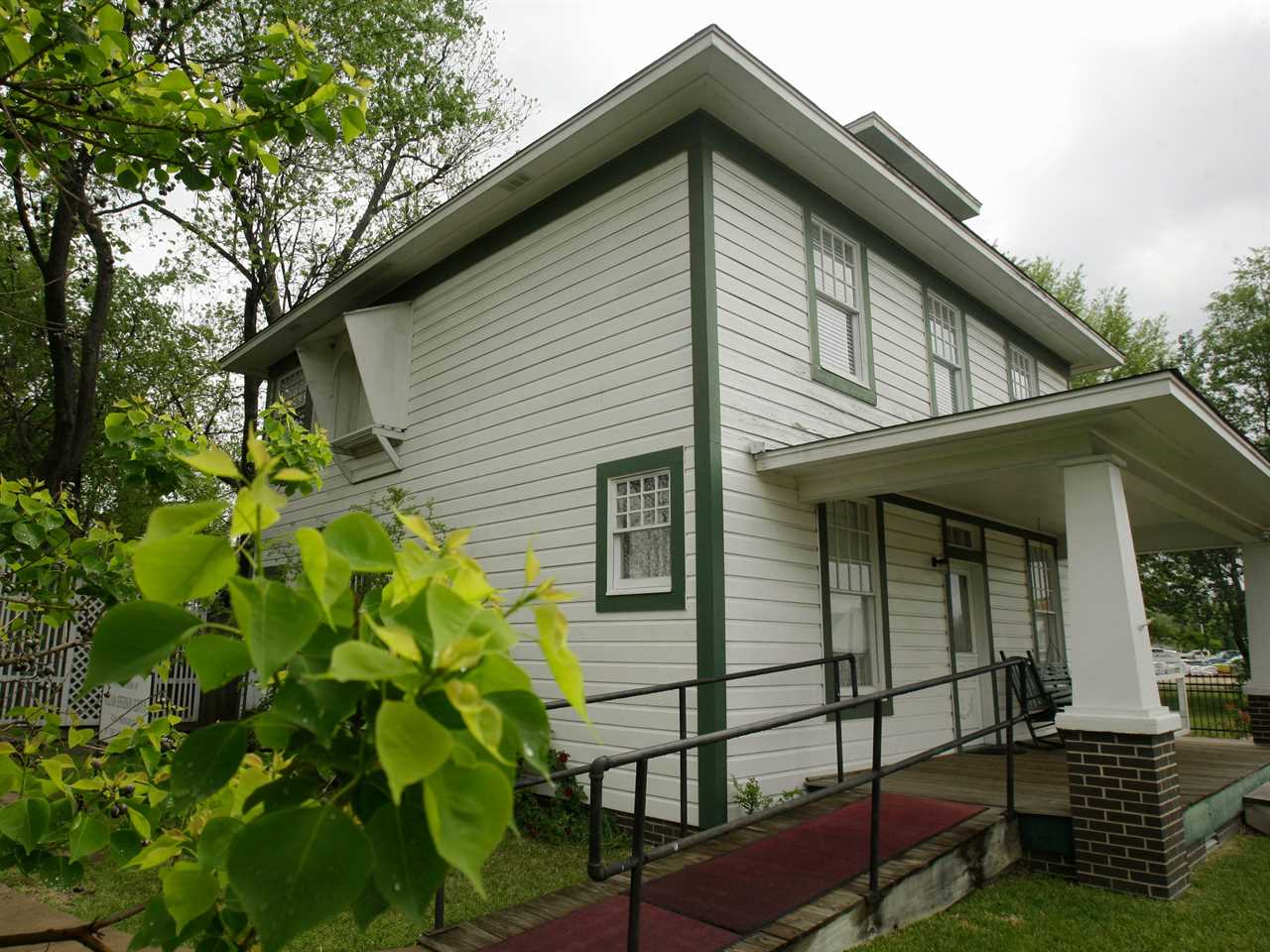 Bill Clinton's childhood home in Hope, Arkansas.