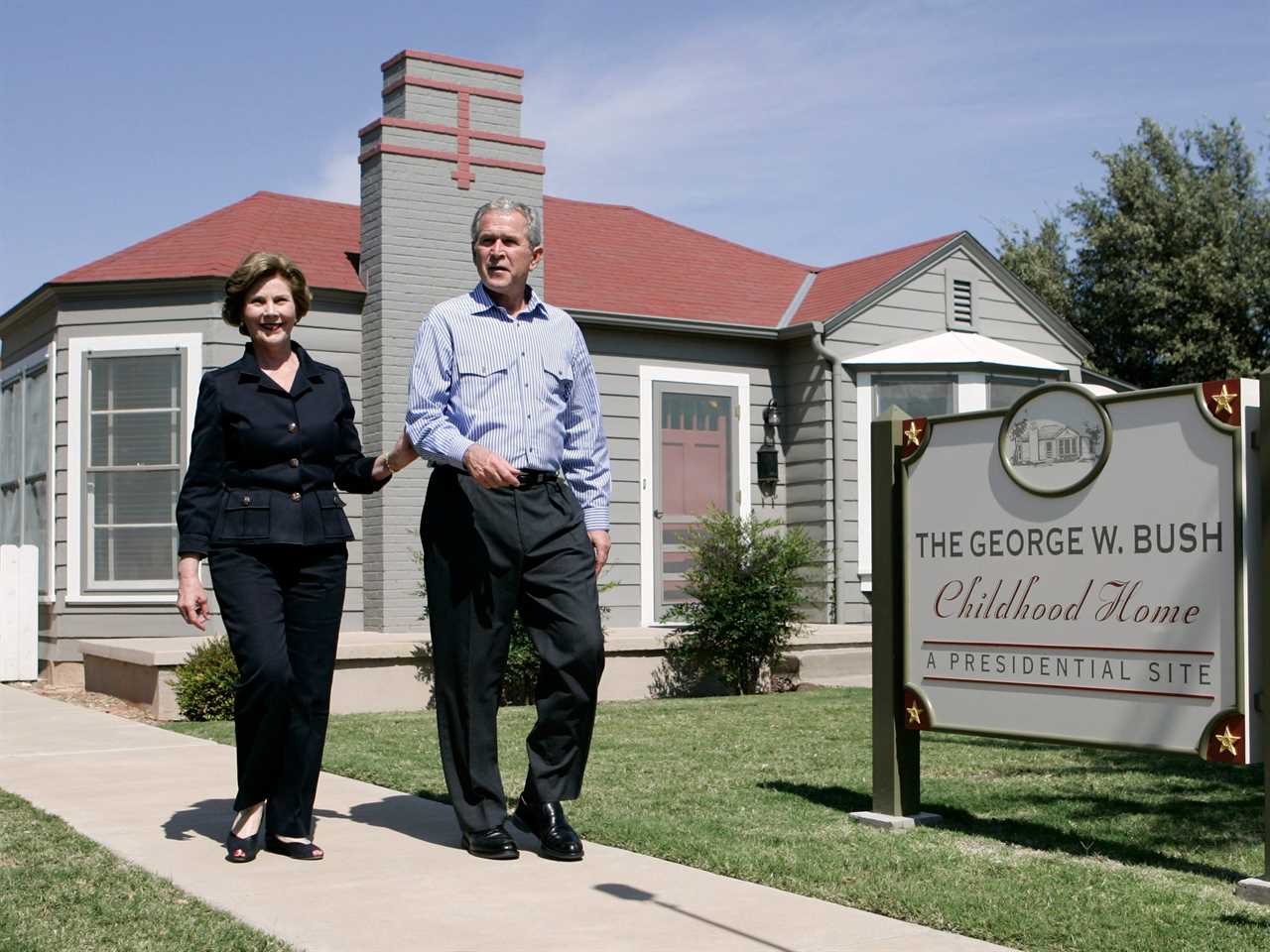 George W. Bush's childhood home in Midland, Texas.