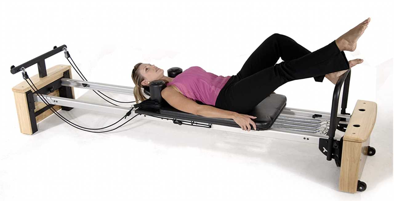 AeroPilates Pro Reformer with Free-Form Cardio Rebounder 