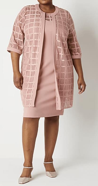 Maya Brooke Plus Jacket Dress from JCPenny