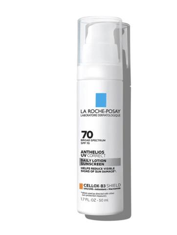ANTHELIOS UV CORRECT FACE SUNSCREEN SPF 70 WITH NIACINAMIDE