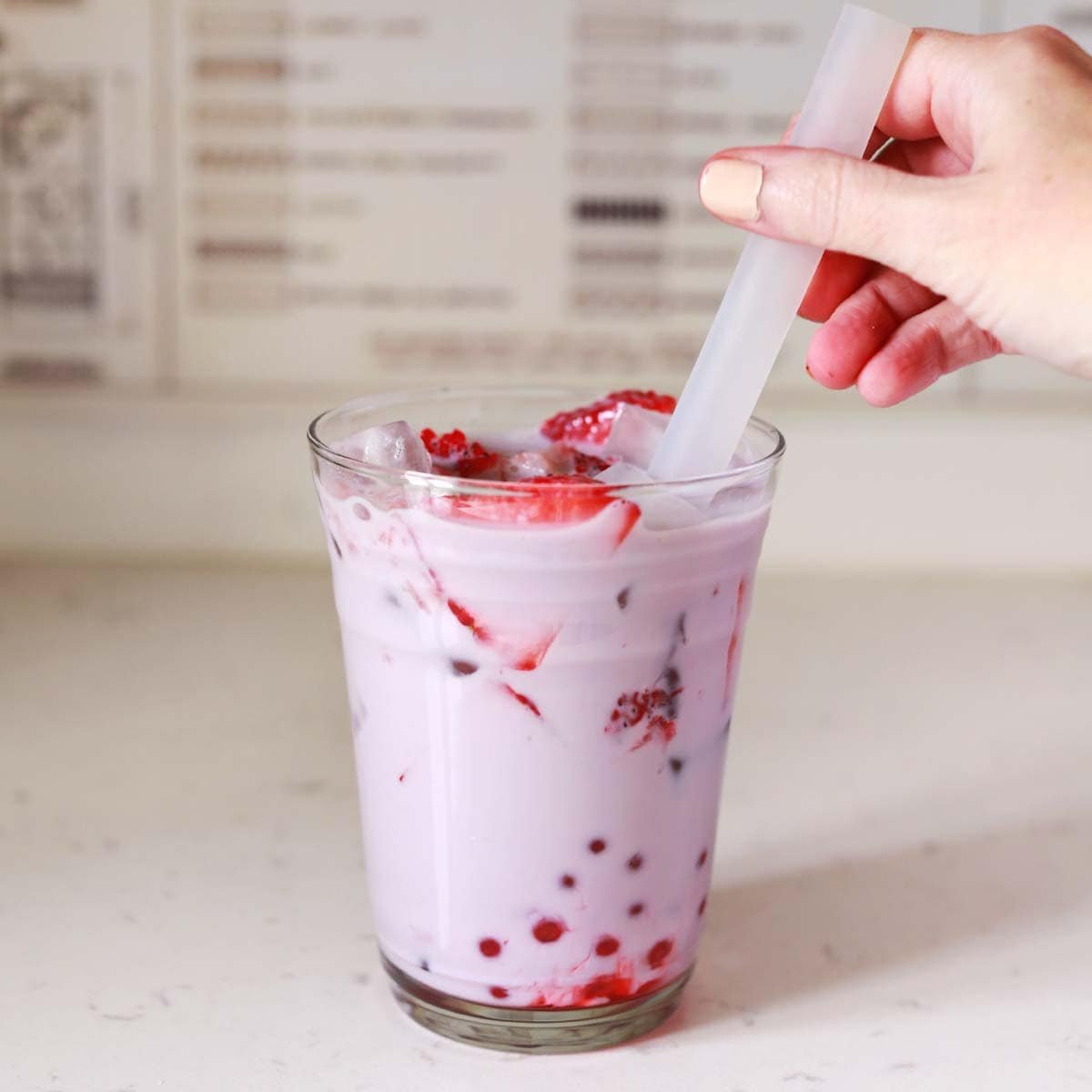 Strawberry Boba