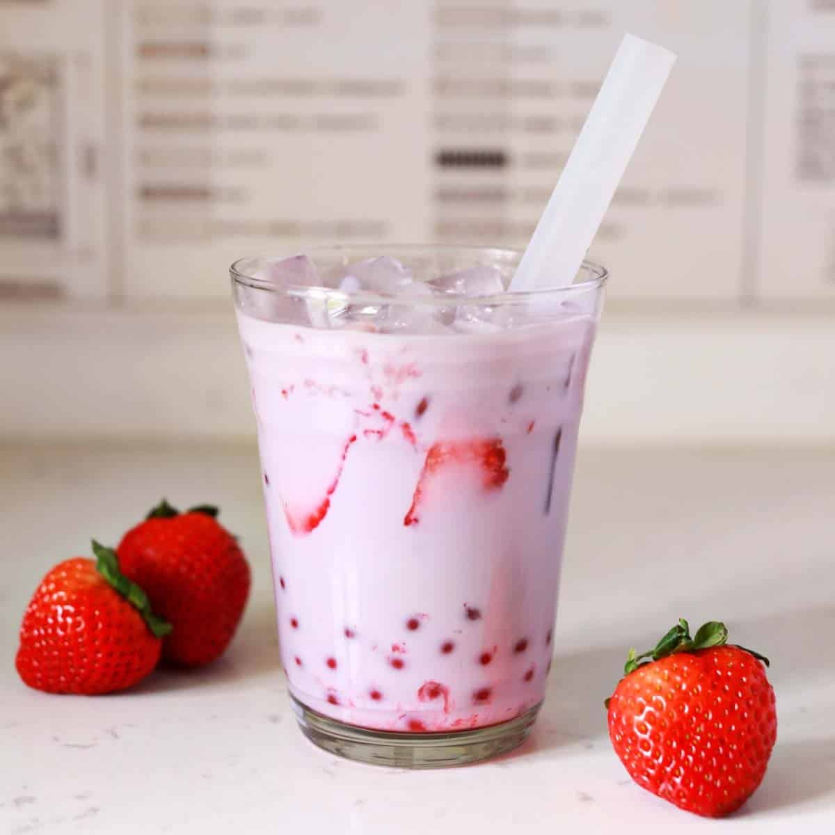 Strawberry Boba