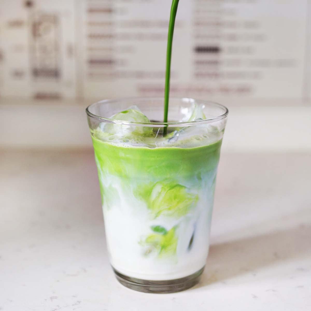 Iced Matcha Latte