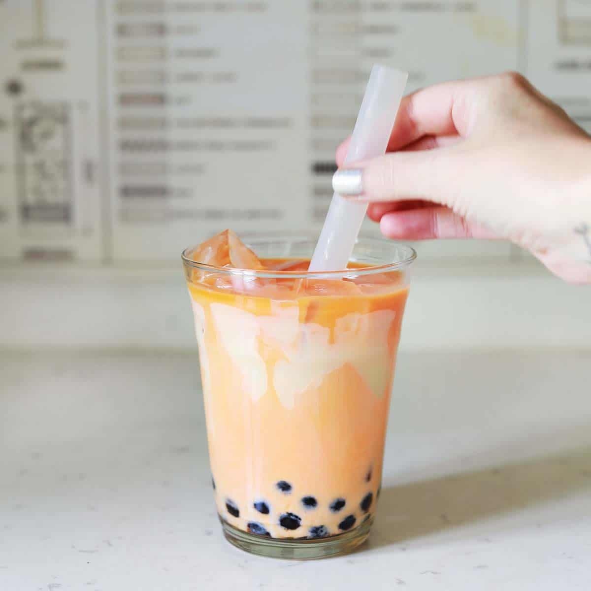 Thai Tea Boba